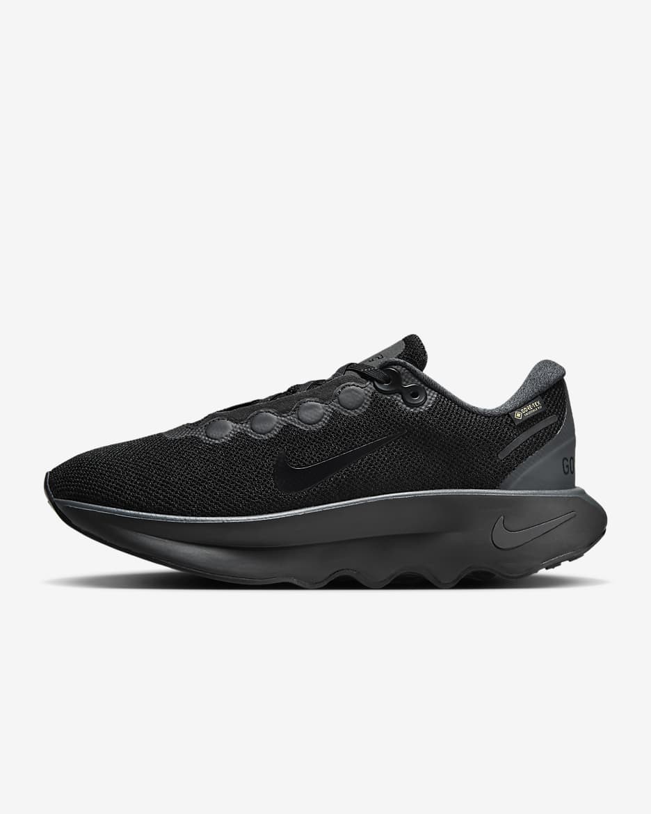 All black nike walking shoes on sale